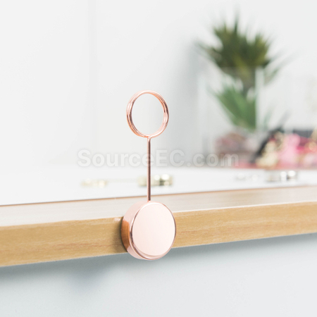 Customization Creative Self-Adhesive Metal Note Holder Promotional Products