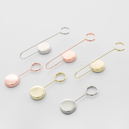 Customization Creative Self-Adhesive Metal Note Holder Promotional Products