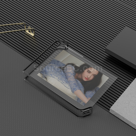 Customization Geometric Metal Photo Frame Promotional Products