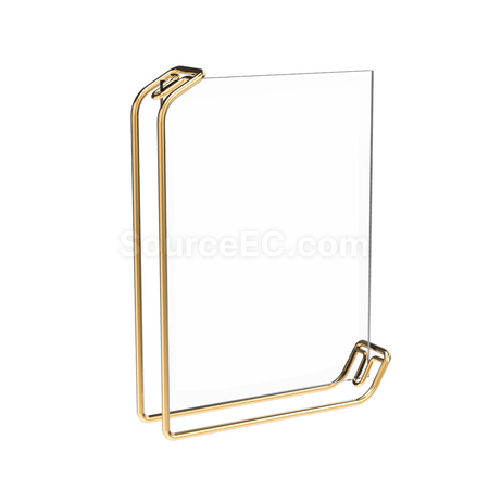 Customization Geometric Metal Photo Frame Promotional Products