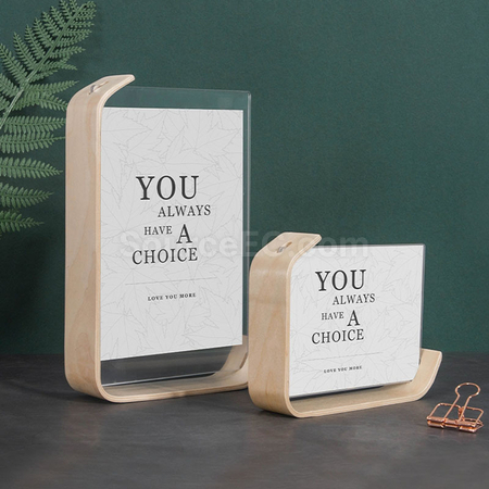 Customization Wood Acrylic Photo Frame Promotional Products