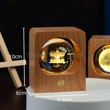Customization Wooden Crystal Ball Promotional Products