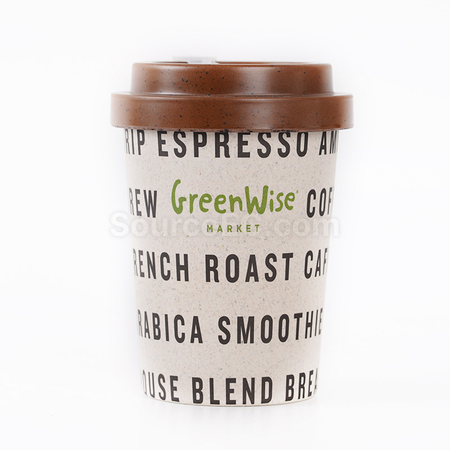 Customization 350ML Bamboo Fiber Coffee Cup Promotional Products