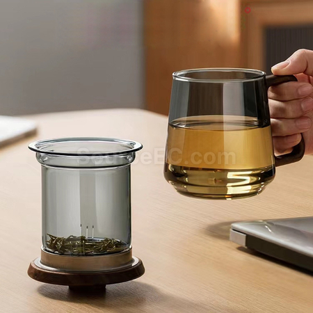 Customization Tea Brewing Glass Tea Promotional Products