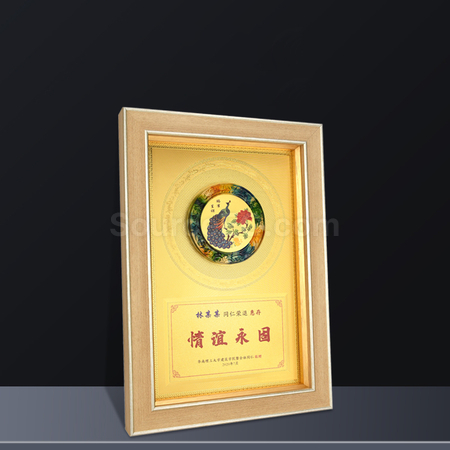 Customization Glazed Solid Wood Medal Promotional Products