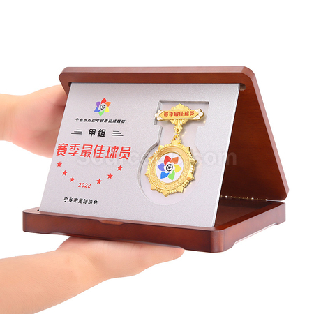 Customization Foldable Wooden Medal Promotional Products