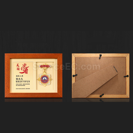 Customization Wooden Photo Frame Medal Promotional Products
