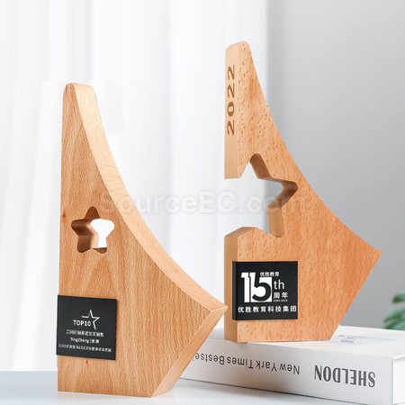 Customization Solid Wood Award Promotional Products
