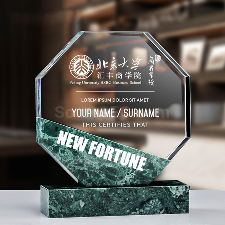 Customization Marble Creative Crystal Seat Promotional Products
