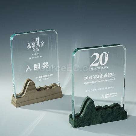 Customization Creative Marble Crystal Seat Promotional Products