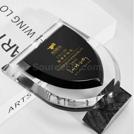 Customization Creative Marble Crystal Seat Promotional Products
