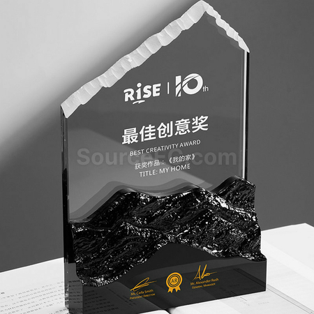 Customization Creative Marble Crystal Seat Promotional Products