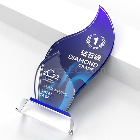 Customization Crystal Trophy Promotional Products