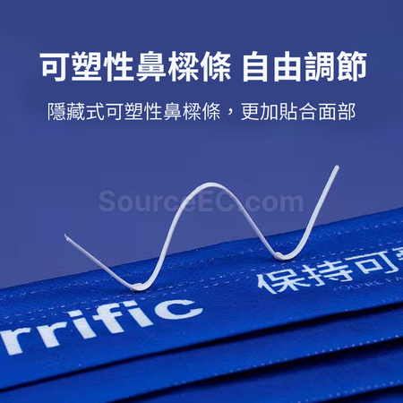 Customization Klein Blue Disposable Face Mask Promotional Products
