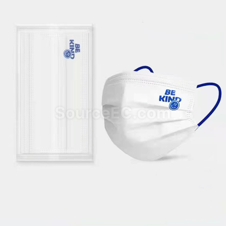 Customization Klein Blue Disposable Face Mask Promotional Products