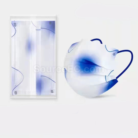 Customization Klein Blue Disposable Face Mask Promotional Products