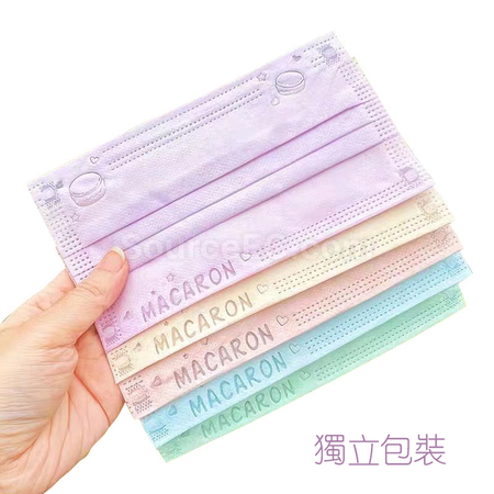 Customization Klein Blue Disposable Face Mask Promotional Products