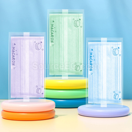 Customization Klein Blue Disposable Face Mask Promotional Products