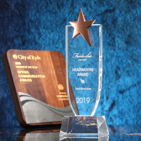 Customization Crystal Trophy Promotional Products