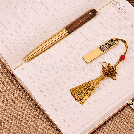 Customization Notebook Mobile Phone Holder Pen Bookmark Set Promotional Products