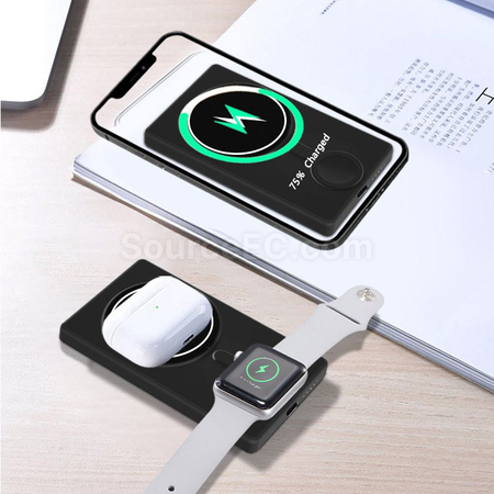 Customization 3-in-1 Wireless Power Bank Promotional Products