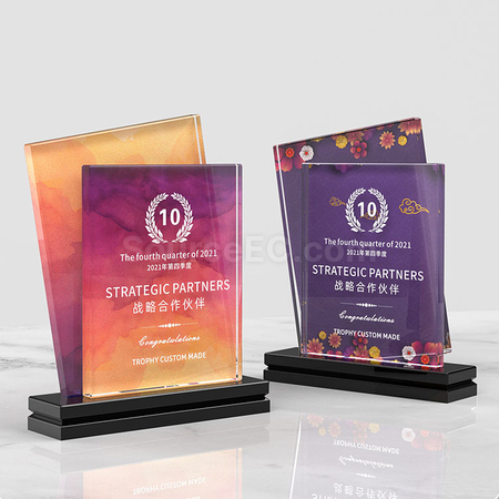 Customization Crystal Trophy Promotional Products