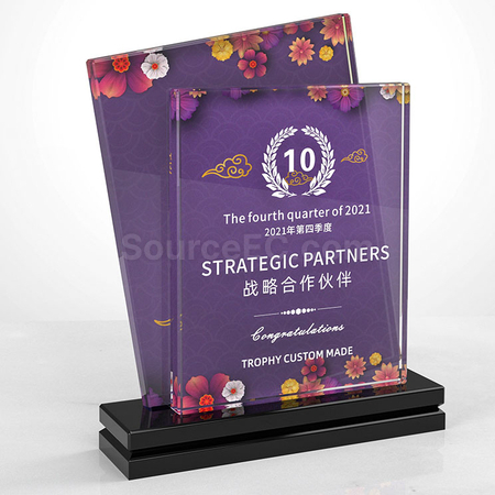 Customization Crystal Trophy Promotional Products