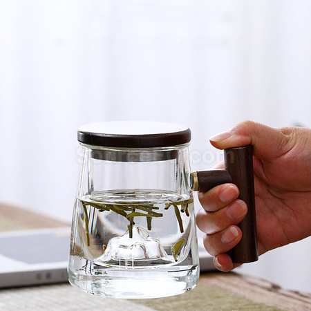 Customization Double-Layer Glass With Lid Promotional Products