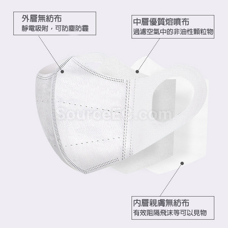 Customization 3D Adult Mask for Large Size Promotional Products