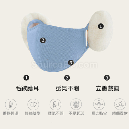 Customization Ear-Flap Half Face Mask Promotional Products