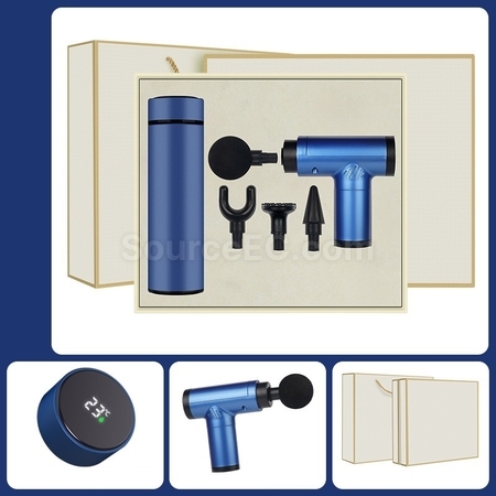 Customization Fascia Massager Gun And Thermal Cup Gift Set Promotional Products