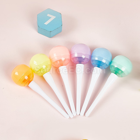 Customization Lollipop Fluorescent Pen Promotional Products