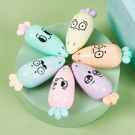 Customization Radish Fluorescent Pen Promotional Products