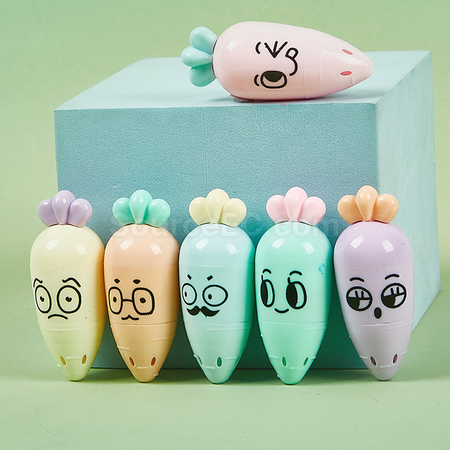 Customization Radish Fluorescent Pen Promotional Products