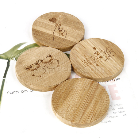 Customization Bamboo Wood Mirror Promotional Products