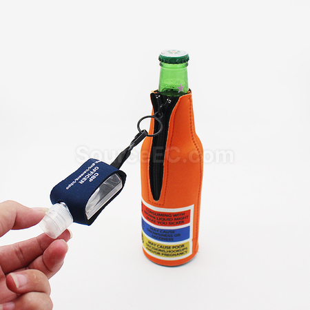 Customization Portable Hand Sanitizer with Neoprene Cover Promotional Products