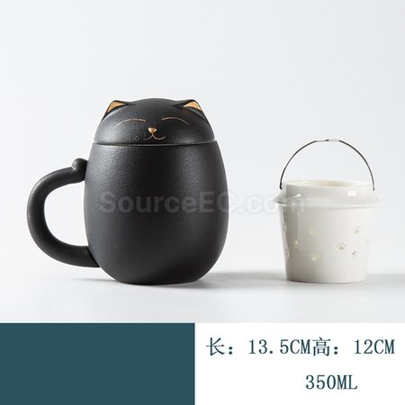 Customization Zhaocai Cat Tea Cup Promotional Products