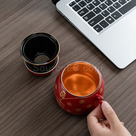 Customization Zhaocai Cat Tea Cup Promotional Products
