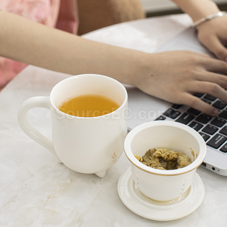 Customization Zhaocai Cat Tea Cup Promotional Products