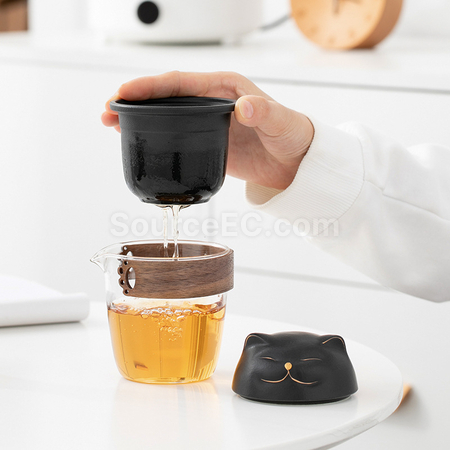 Customization Zhaocai Cat Tea Cup Promotional Products