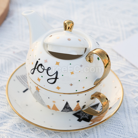 Customization Christmas Ceramic Cup Set Promotional Products