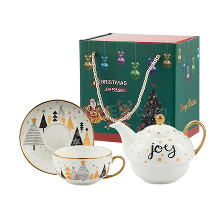 Customization Christmas Ceramic Cup Set Promotional Products
