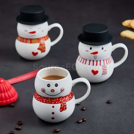 Customization Christmas Cap Mug Promotional Products