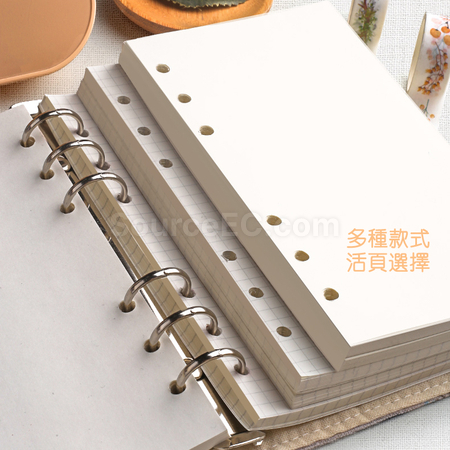 Customization Vintage Loose-leaf Notebook with Fabric Cover Promotional Products