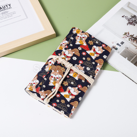 Customization Vintage Loose-leaf Notebook with Fabric Cover Promotional Products