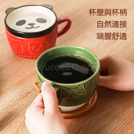 Customization Kawaii Japanese Mug with Lid Promotional Products