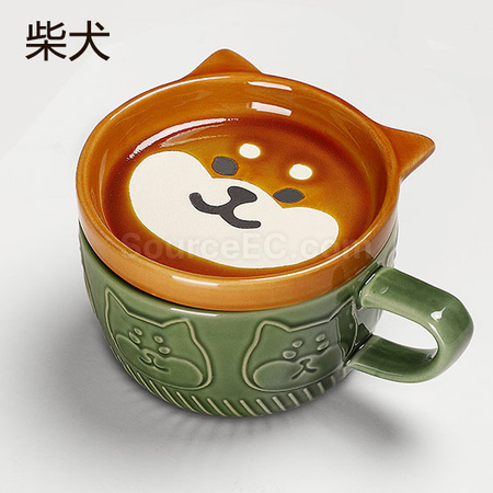 Customization Kawaii Japanese Mug with Lid Promotional Products