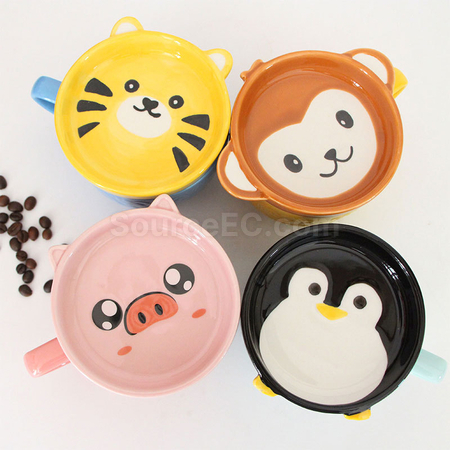 Customization Kawaii Japanese Mug with Lid Promotional Products