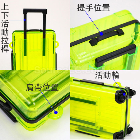 Customization Mini Luggage-shape Messenger Bag Promotional Products