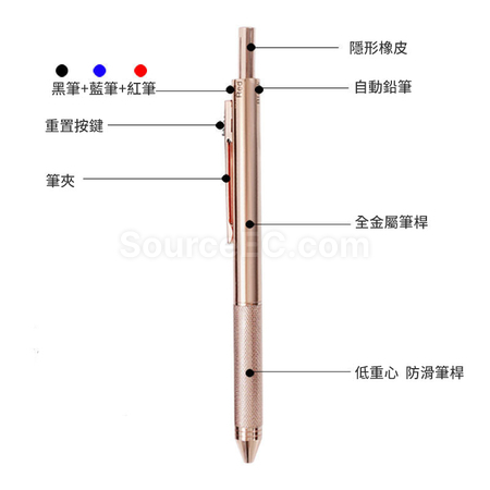 Customization 3-in-1  Multi Pen Promotional Products